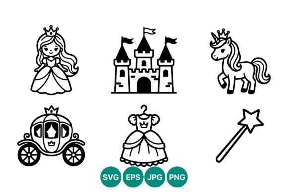 Download Princess Castle Unicorn Carriage Dress - Princess castle Collection