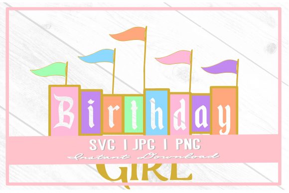 Download Birthday Girl Rainbow Princess Castle - Princess castle Collection