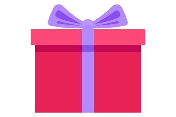 Download Red Gift Box Icon. Holiday Present Symbo - Present Collection